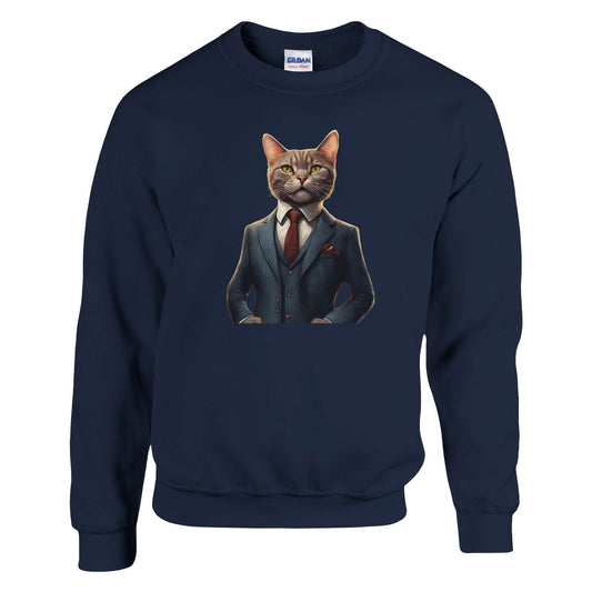 Dandy Animal Cat 2 | Trui Unisex - Tshirt-Fabriek.nl