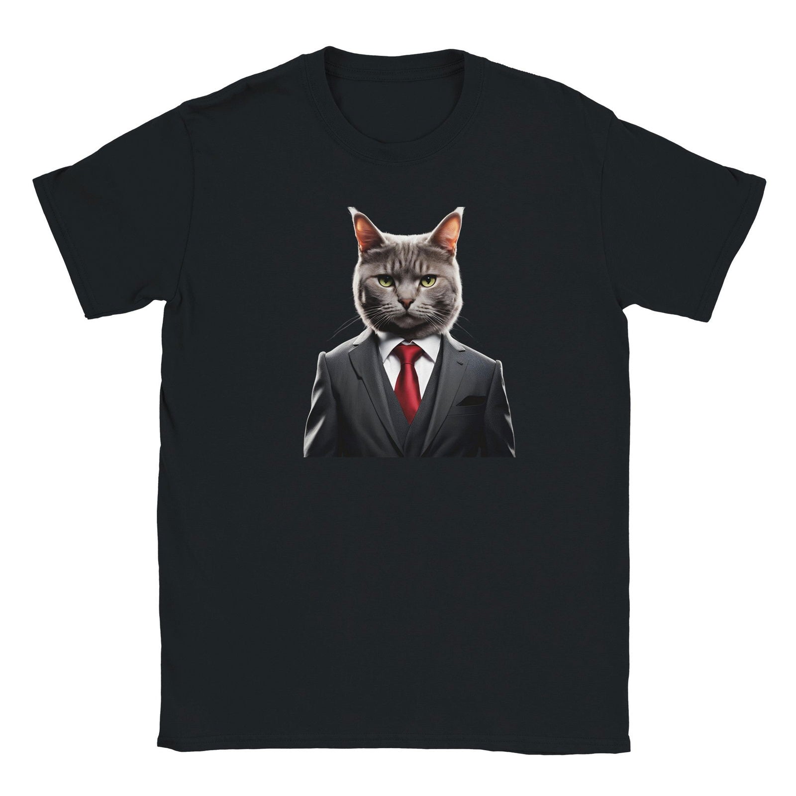 Dandy Animal Cat | T-shirt Unisex - Tshirt-Fabriek.nl