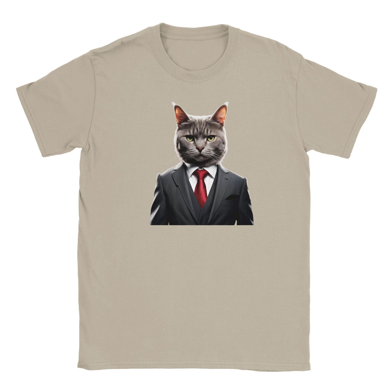 Dandy Animal Cat | T-shirt Unisex - Tshirt-Fabriek.nl