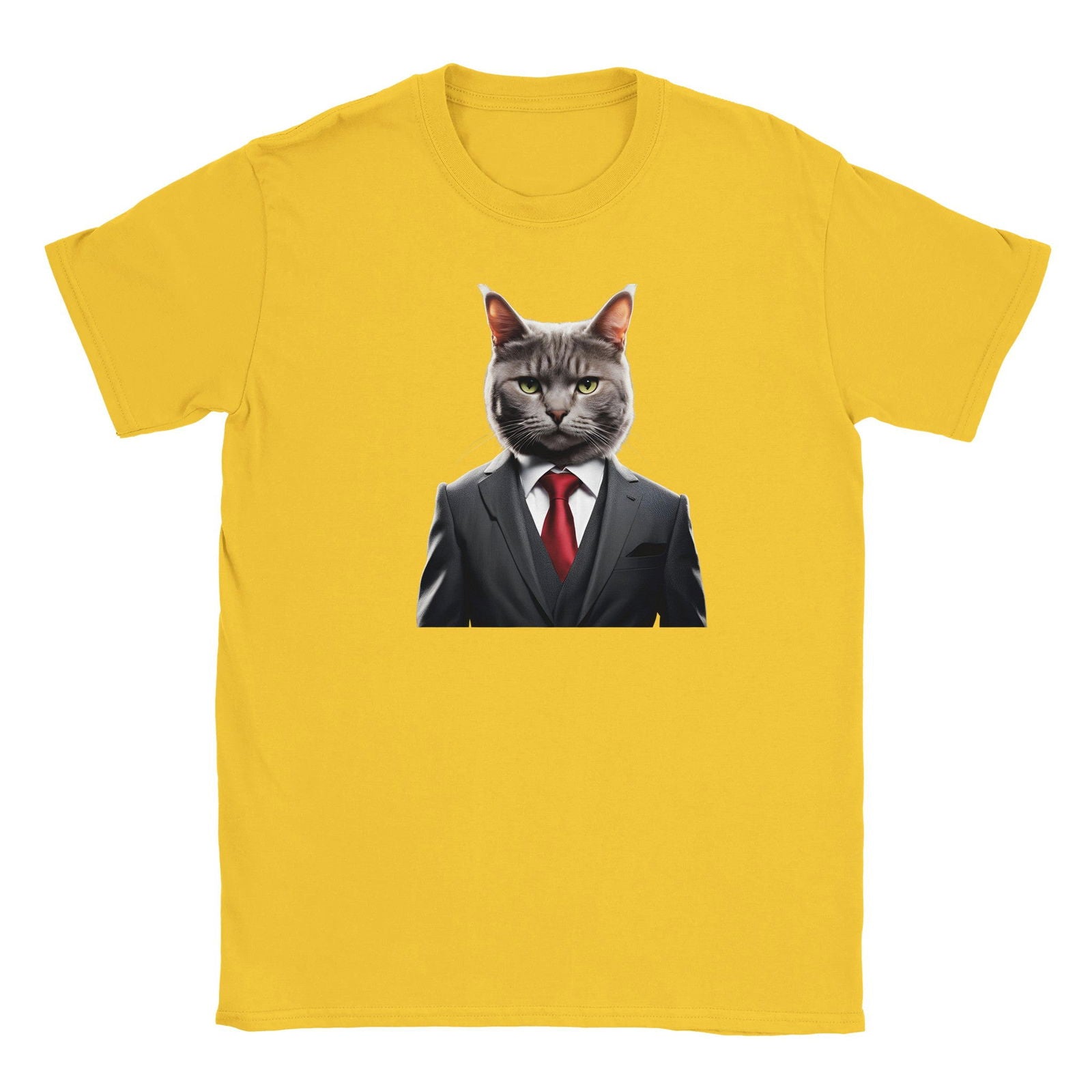 Dandy Animal Cat | T-shirt Unisex - Tshirt-Fabriek.nl