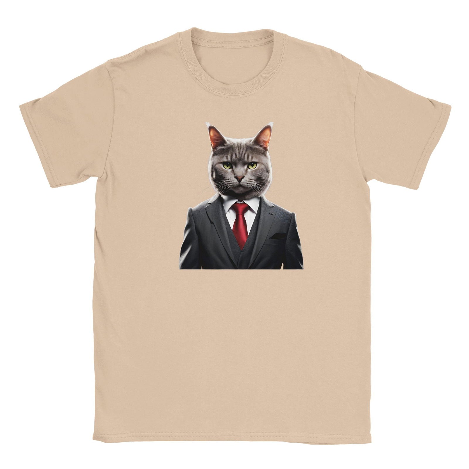 Dandy Animal Cat | T-shirt Unisex - Tshirt-Fabriek.nl