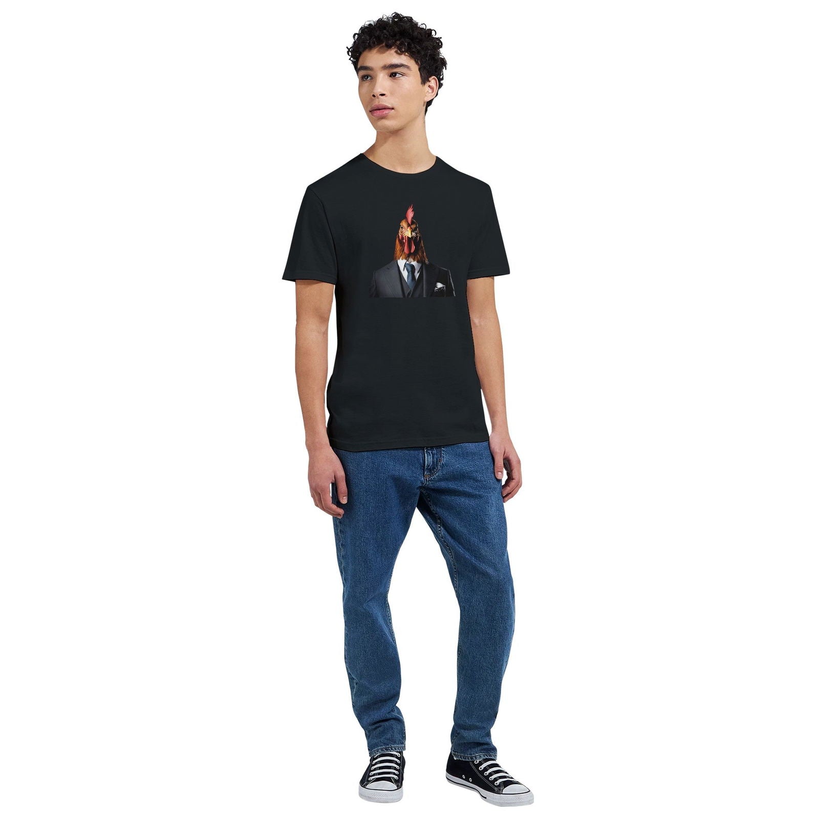 Dandy Animal Chicken | T-shirt Unisex - Tshirt-Fabriek.nl