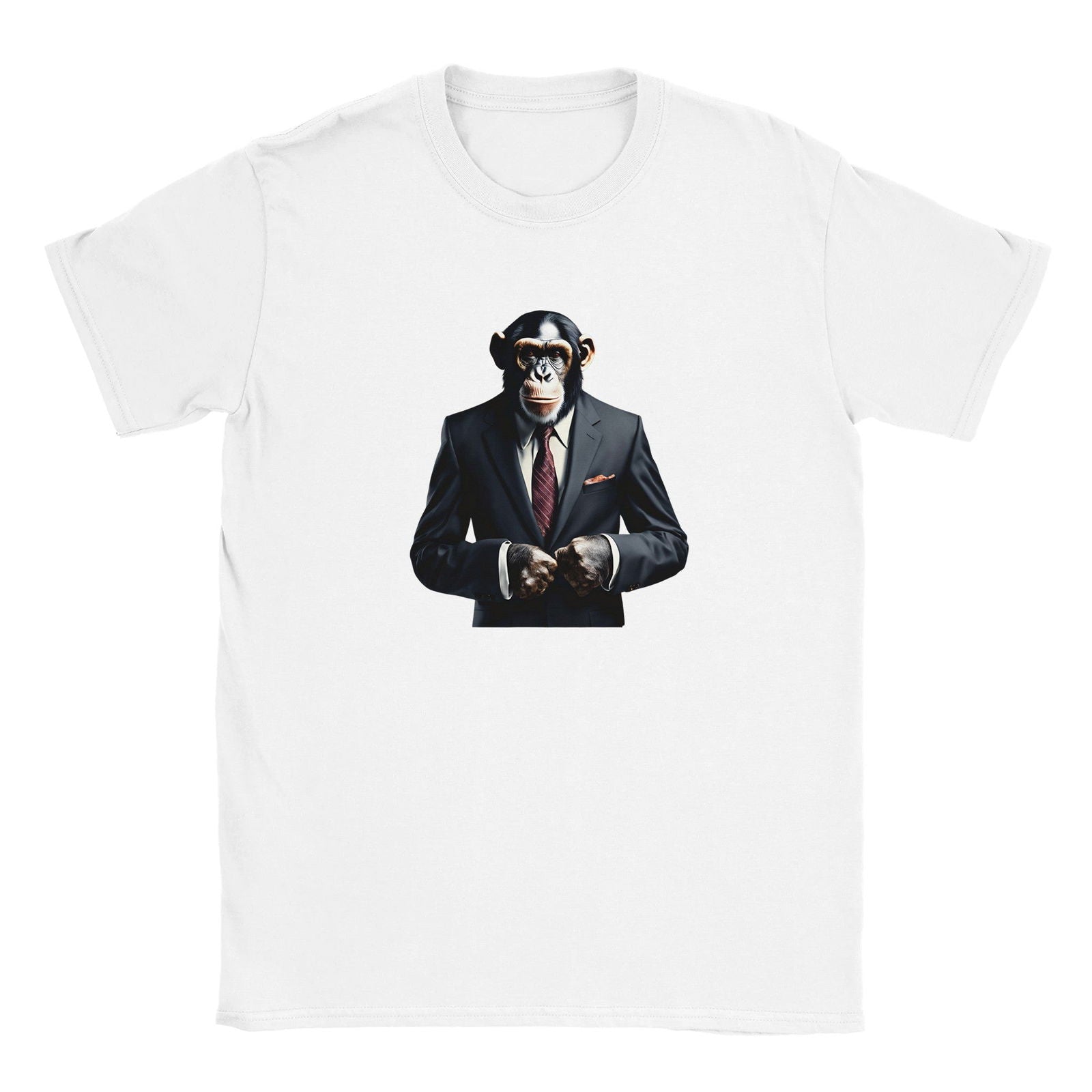 Dandy Animal Chimpanzee | T-shirt Unisex - Tshirt-Fabriek.nl