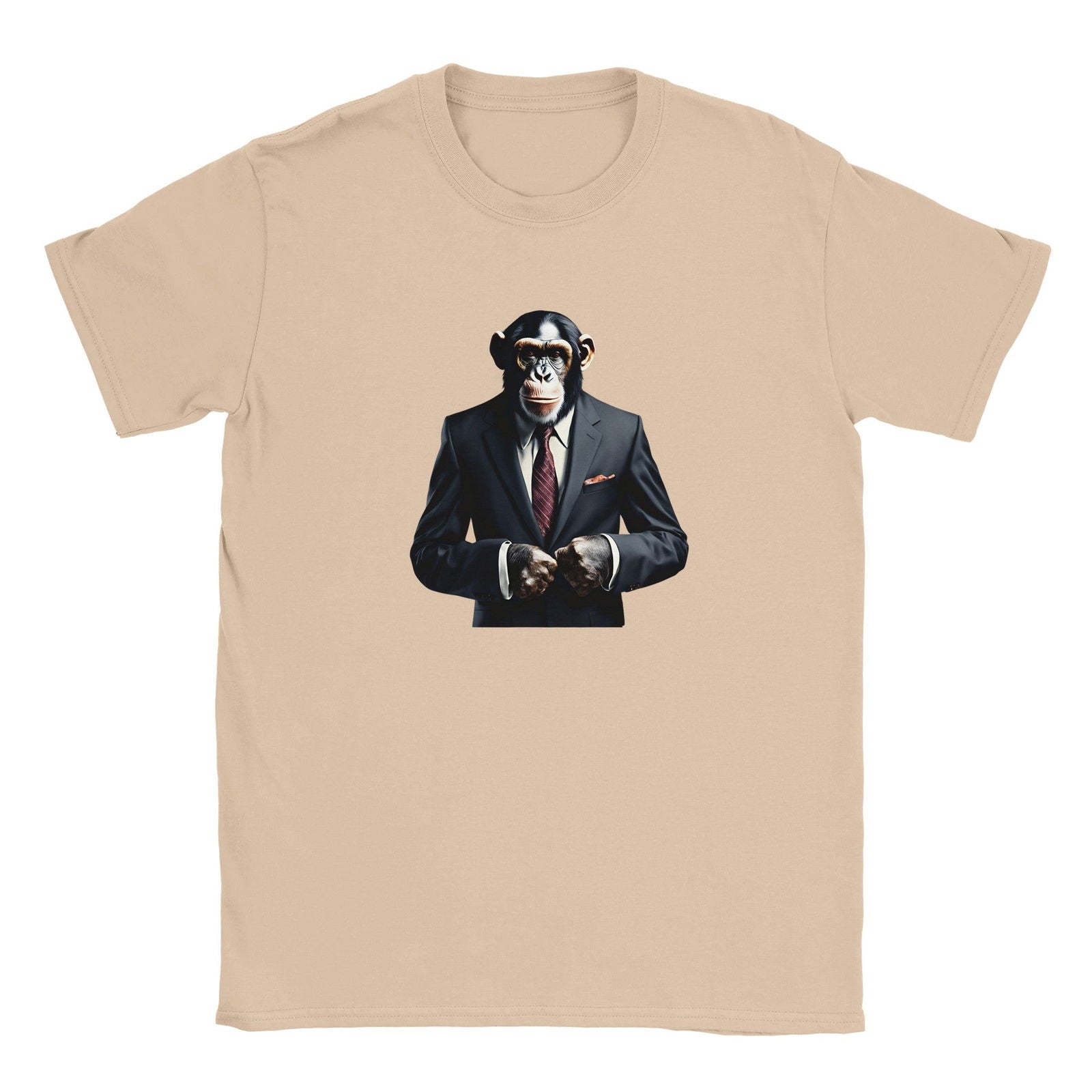 Dandy Animal Chimpanzee | T-shirt Unisex - Tshirt-Fabriek.nl