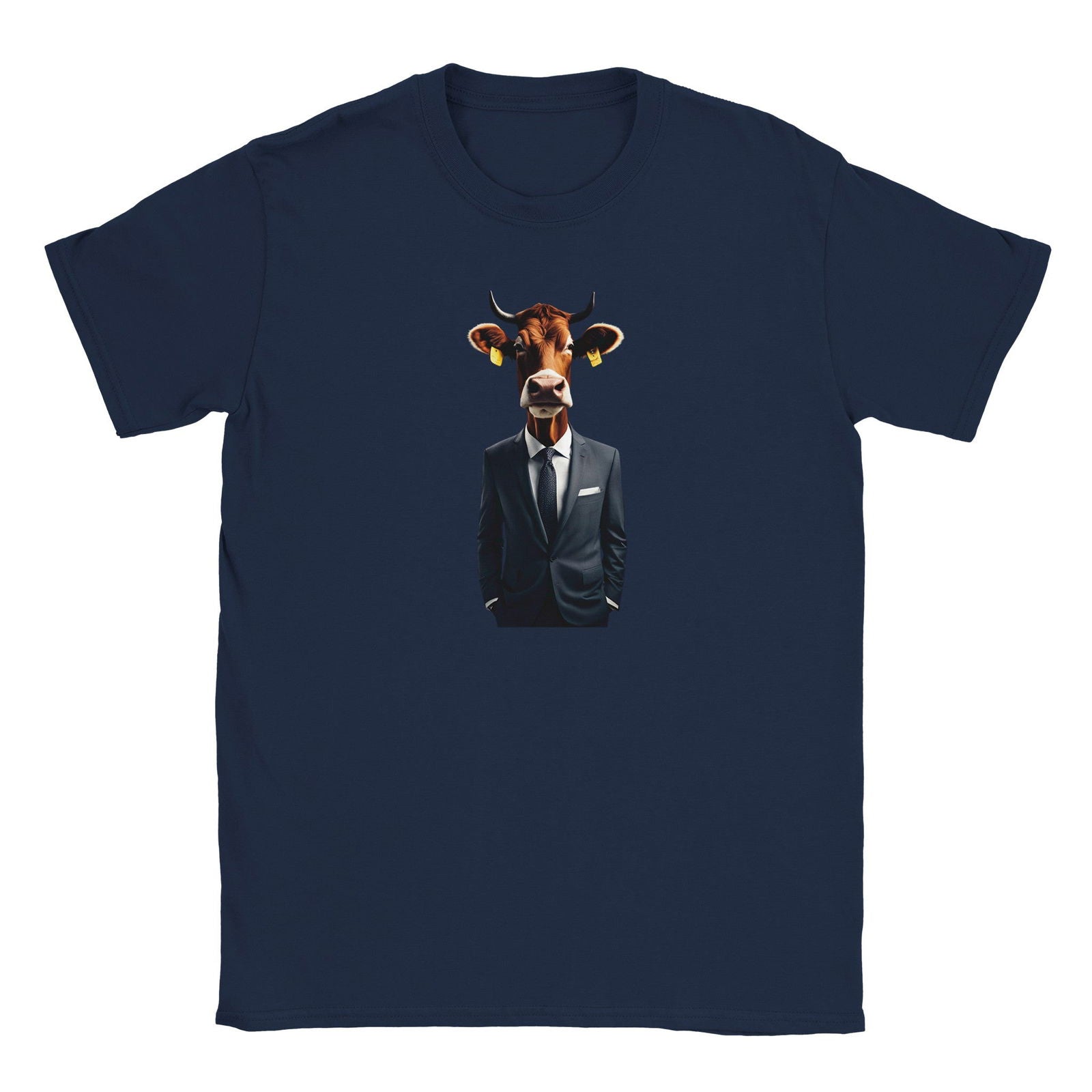 Dandy Animal Cow | T-shirt Unisex - Tshirt-Fabriek.nl