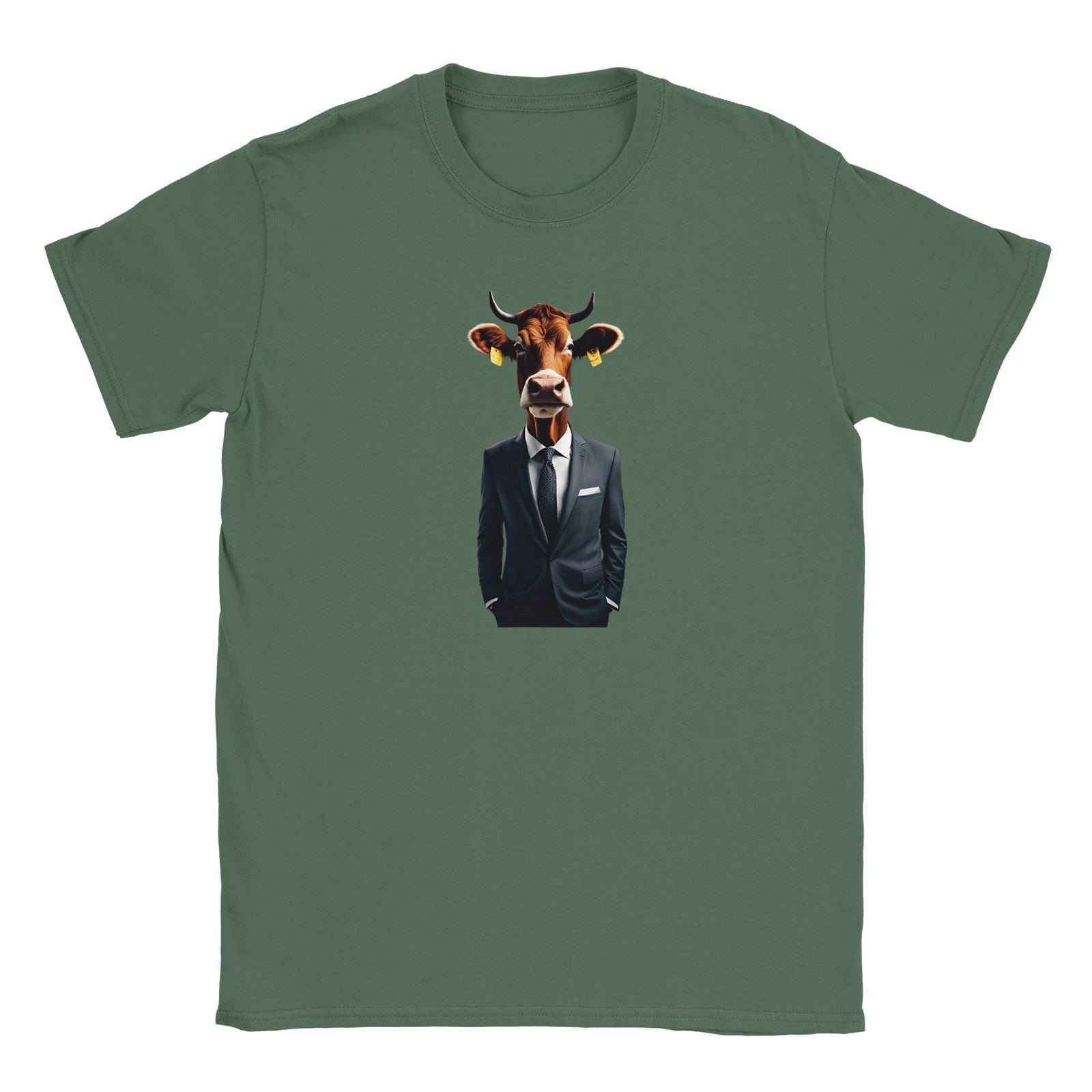 Dandy Animal Cow | T-shirt Unisex - Tshirt-Fabriek.nl