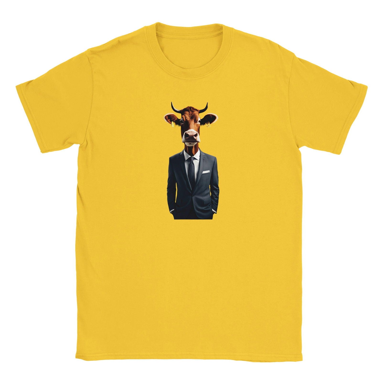 Dandy Animal Cow | T-shirt Unisex - Tshirt-Fabriek.nl