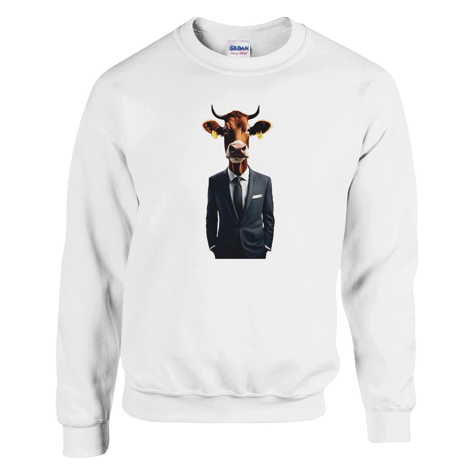 Dandy Animal Cow | Trui Unisex - Tshirt-Fabriek.nl