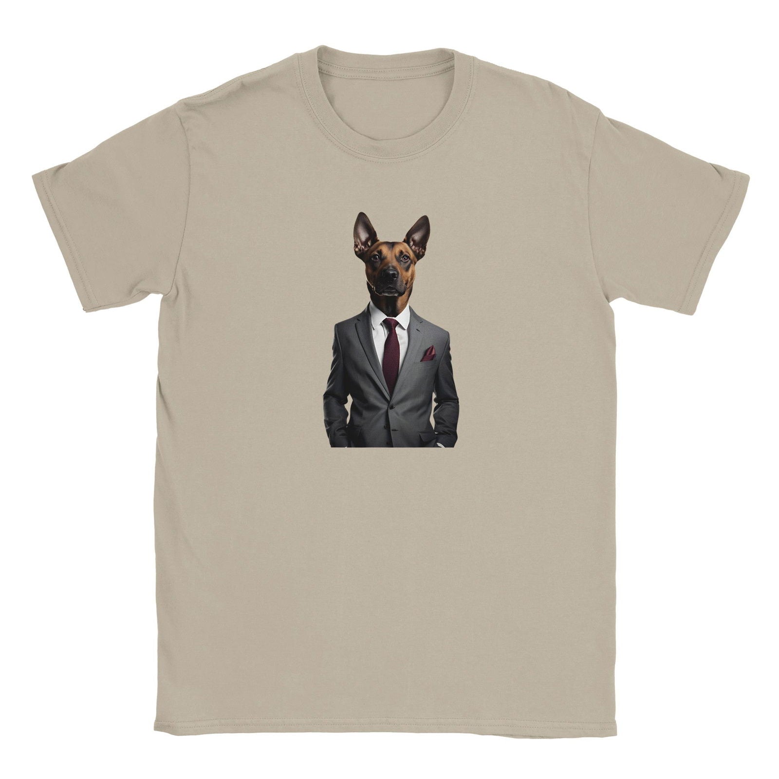 Dandy Animal Dog | T-shirt Unisex - Tshirt-Fabriek.nl