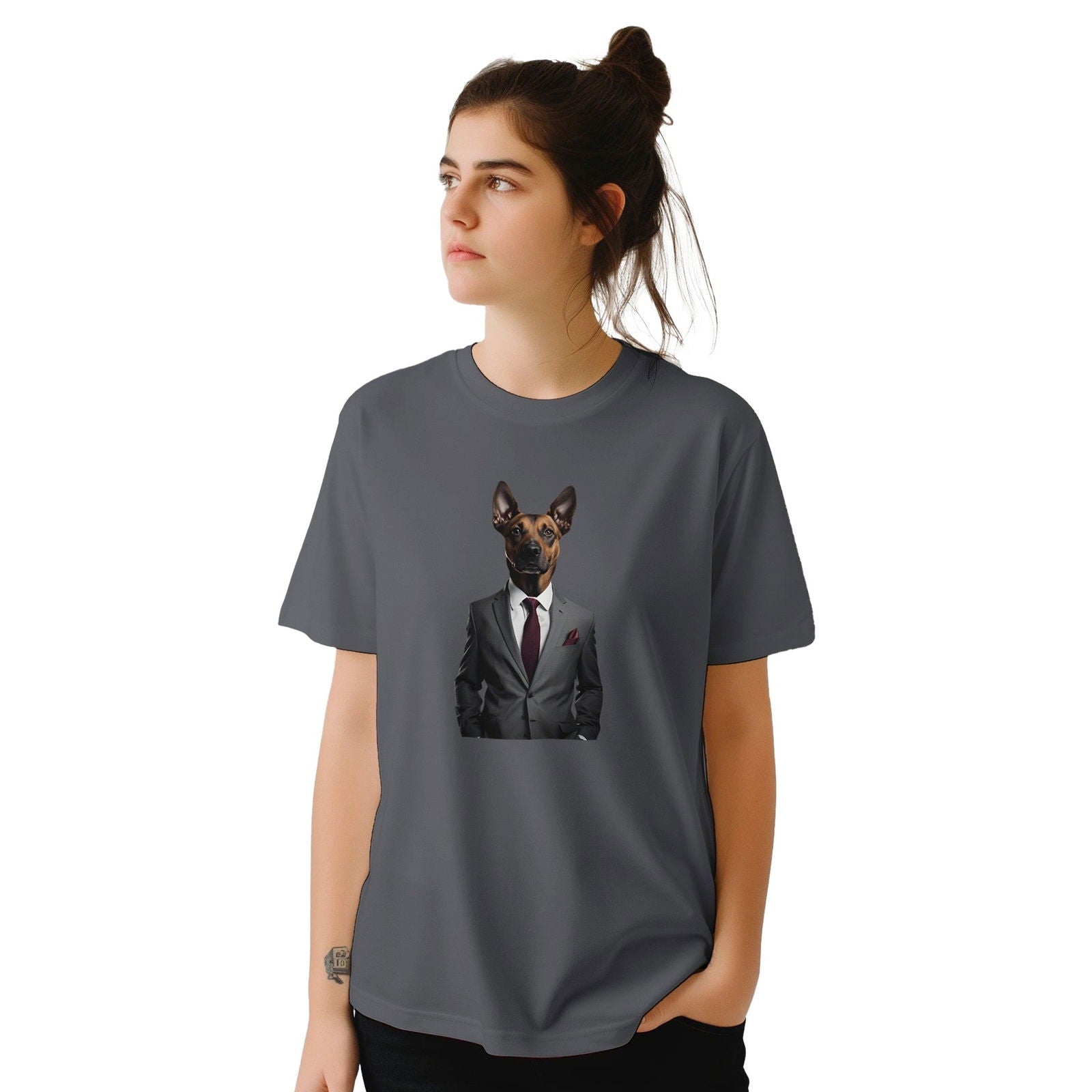 Dandy Animal Dog | T-shirt Unisex - Tshirt-Fabriek.nl