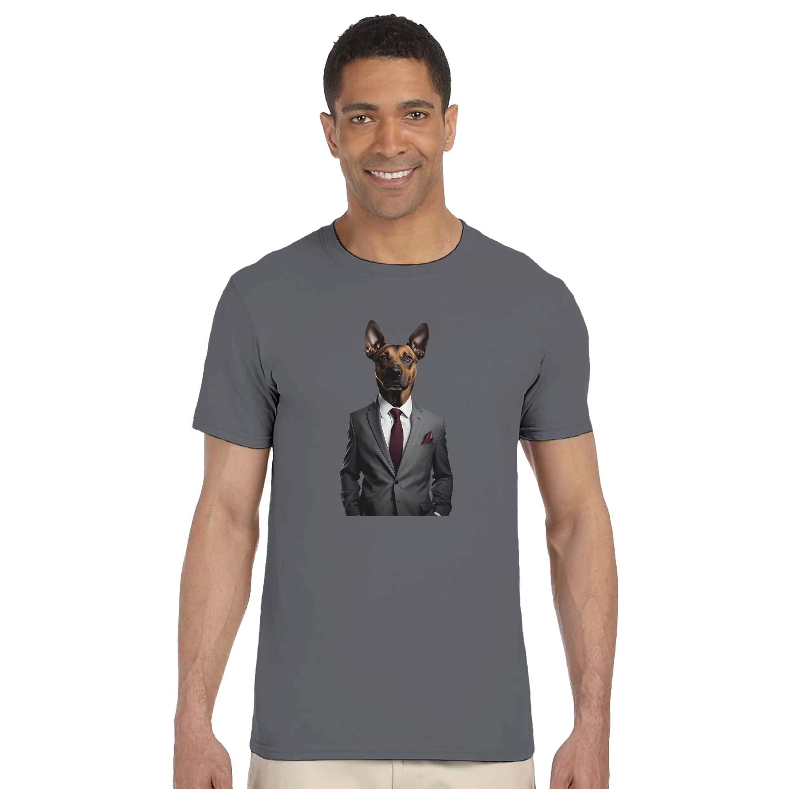 Dandy Animal Dog | T-shirt Unisex - Tshirt-Fabriek.nl