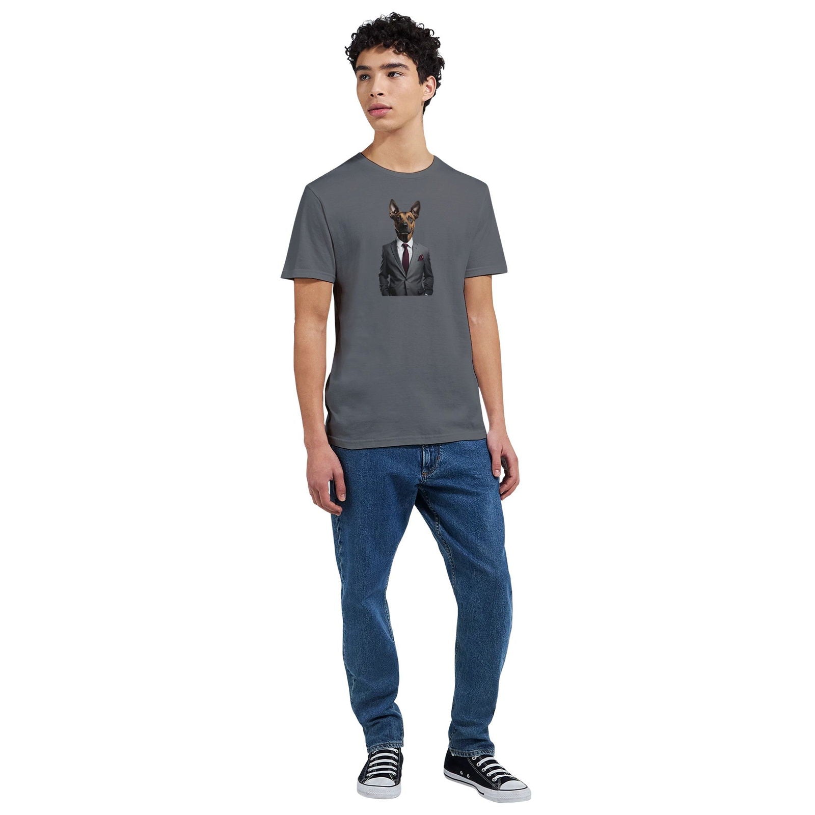 Dandy Animal Dog | T-shirt Unisex - Tshirt-Fabriek.nl