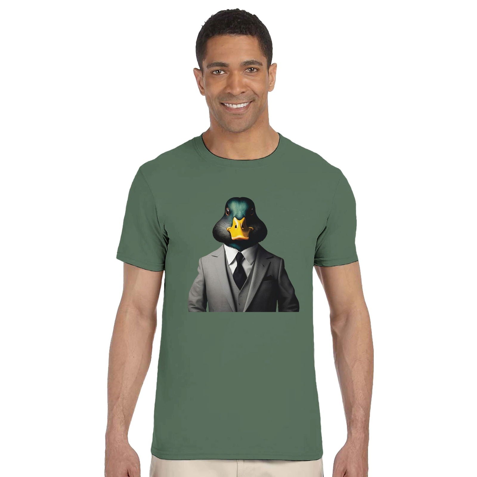 Dandy Animal Duck | T-shirt Unisex - Tshirt-Fabriek.nl