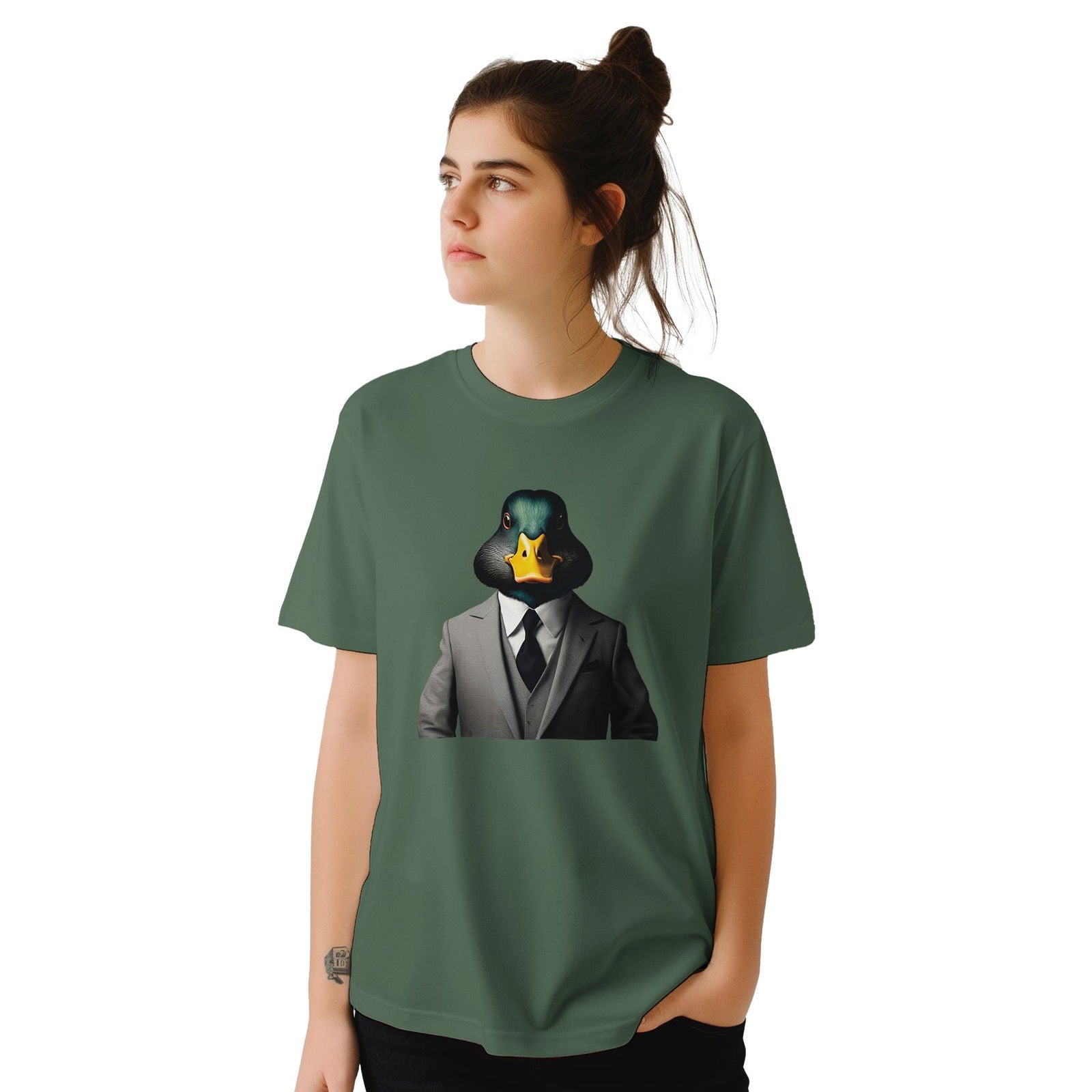 Dandy Animal Duck | T-shirt Unisex - Tshirt-Fabriek.nl