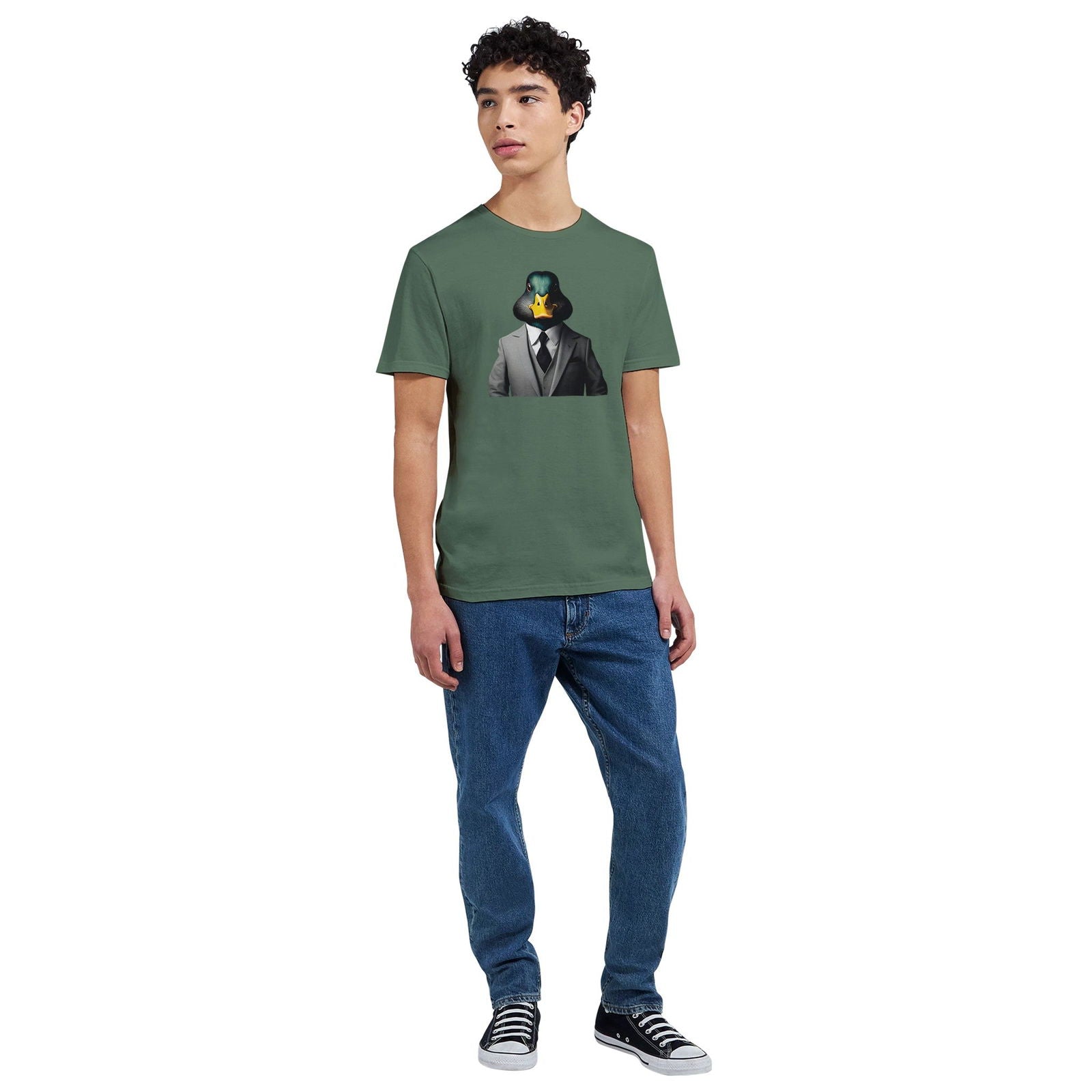 Dandy Animal Duck | T-shirt Unisex - Tshirt-Fabriek.nl