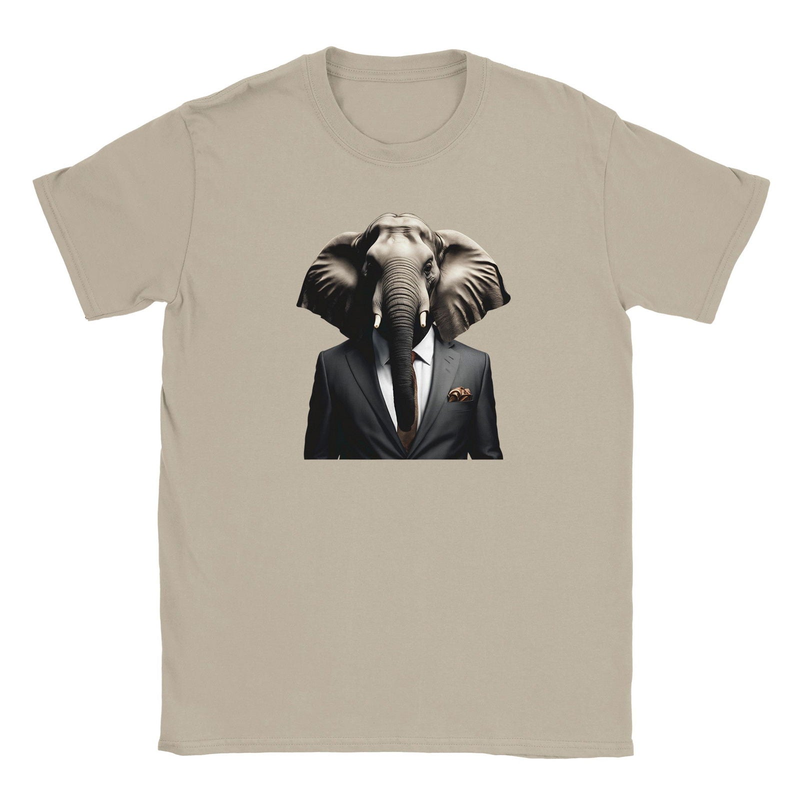 Dandy Animal Elephant | T-shirt Unisex - Tshirt-Fabriek.nl