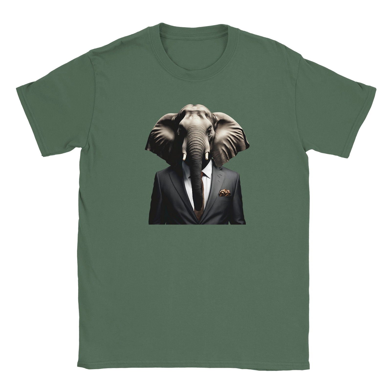 Dandy Animal Elephant | T-shirt Unisex - Tshirt-Fabriek.nl