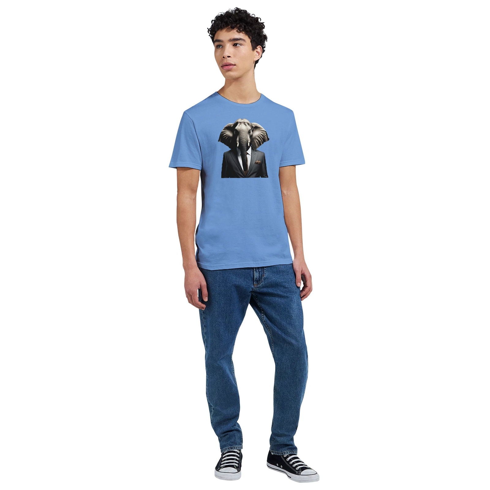 Dandy Animal Elephant | T-shirt Unisex - Tshirt-Fabriek.nl