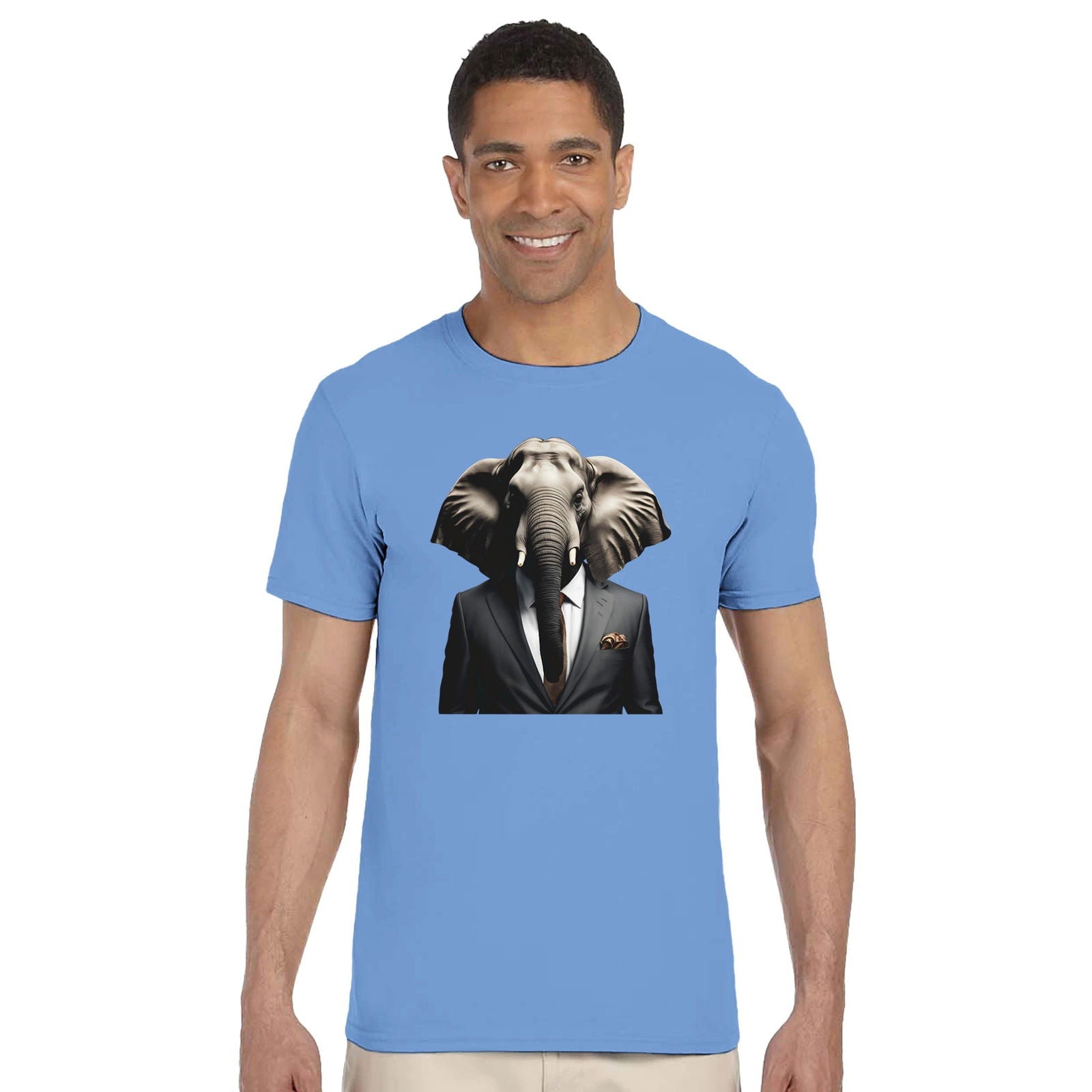 Dandy Animal Elephant | T-shirt Unisex - Tshirt-Fabriek.nl