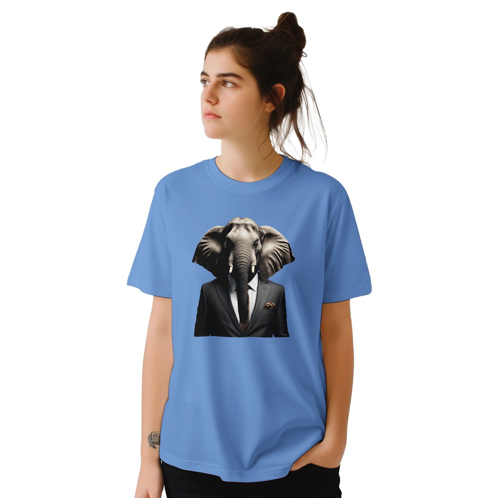 Dandy Animal Elephant | T-shirt Unisex - Tshirt-Fabriek.nl