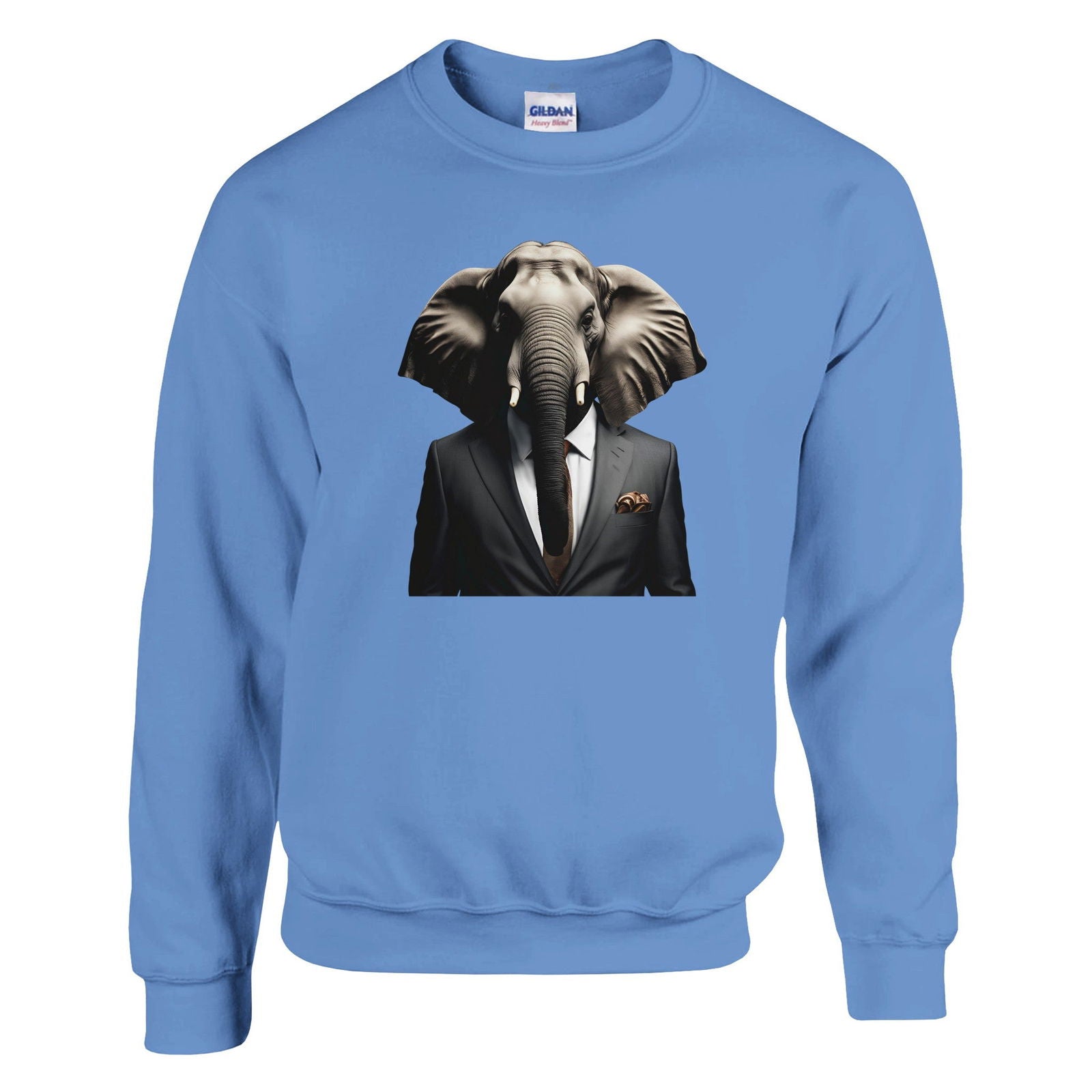 Dandy Animal Elephant | Trui Unisex - Tshirt-Fabriek.nl