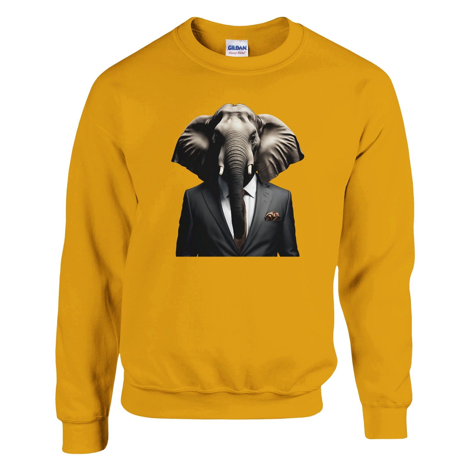 Dandy Animal Elephant | Trui Unisex - Tshirt-Fabriek.nl