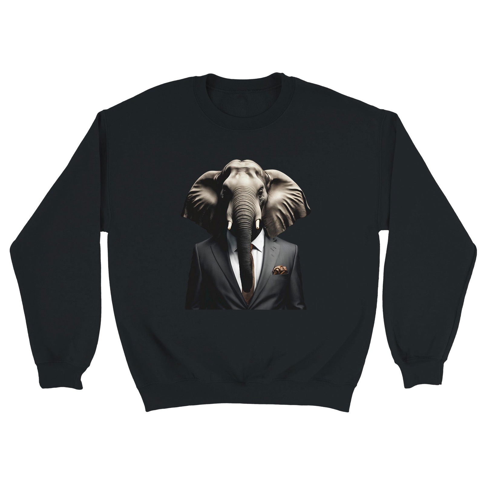 Dandy Animal Elephant | Trui Unisex - Tshirt-Fabriek.nl