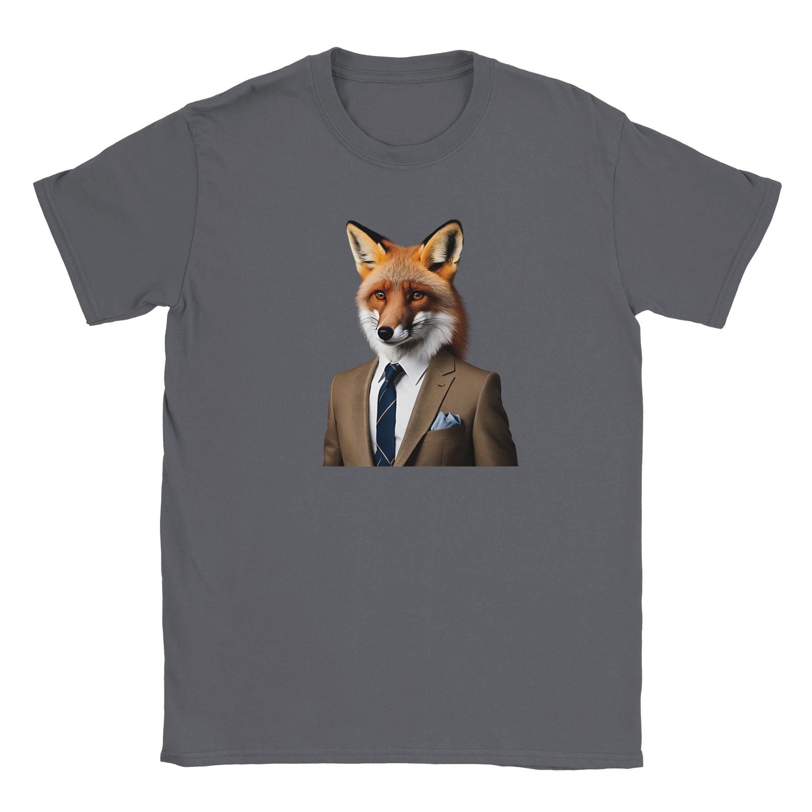 Dandy Animal Fox | T-shirt Unisex - Tshirt-Fabriek.nl