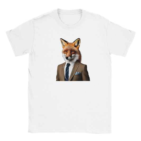 Dandy Animal Fox | T-shirt Unisex - Tshirt-Fabriek.nl