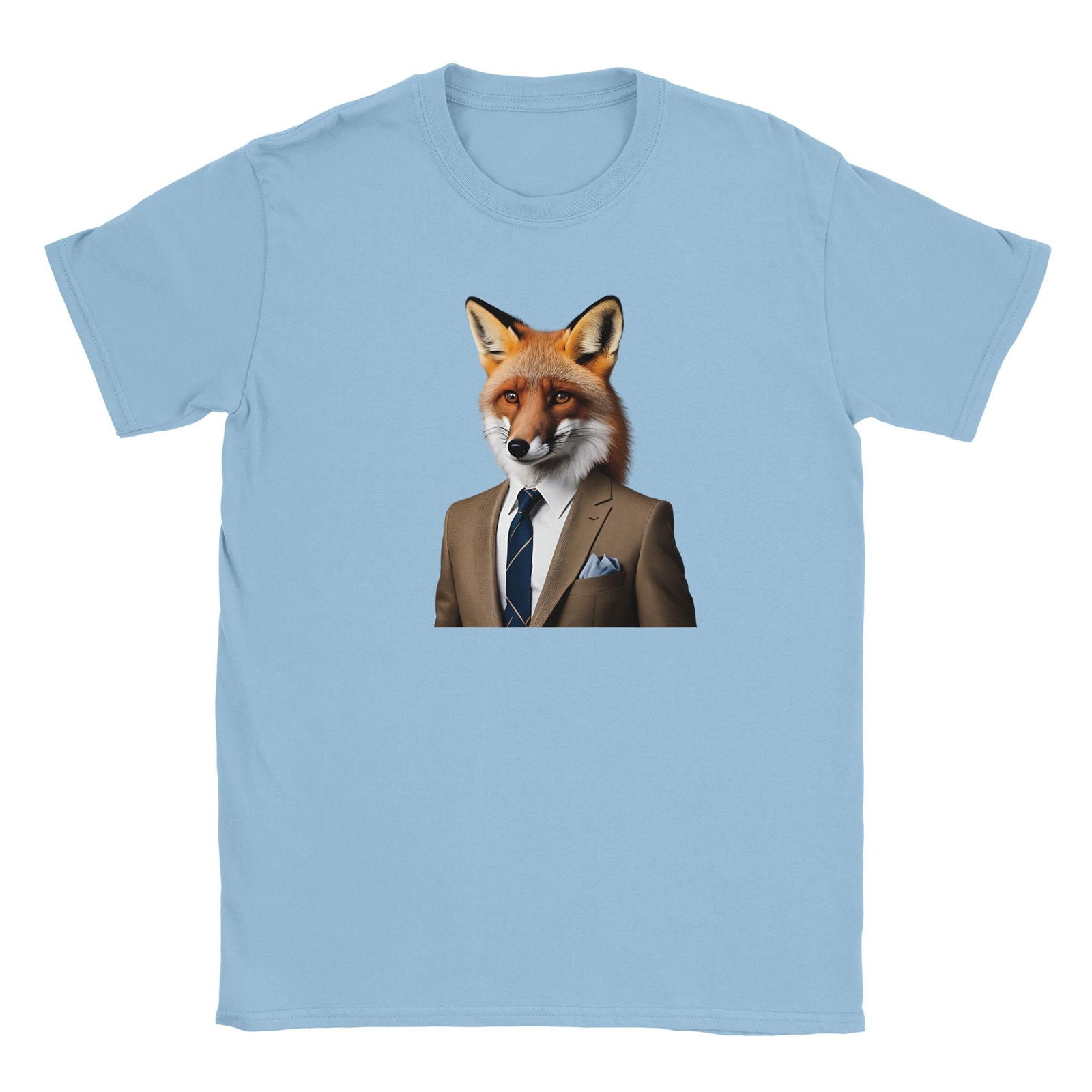 Dandy Animal Fox | T-shirt Unisex - Tshirt-Fabriek.nl