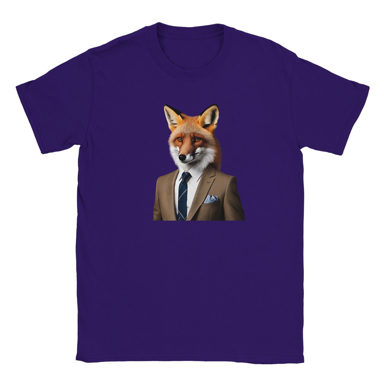 Dandy Animal Fox | T-shirt Unisex - Tshirt-Fabriek.nl