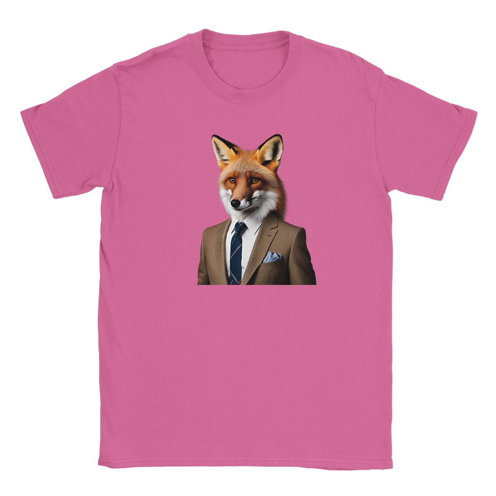 Dandy Animal Fox | T-shirt Unisex - Tshirt-Fabriek.nl