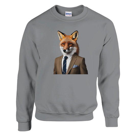 Dandy Animal Fox | Trui Unisex - Tshirt-Fabriek.nl