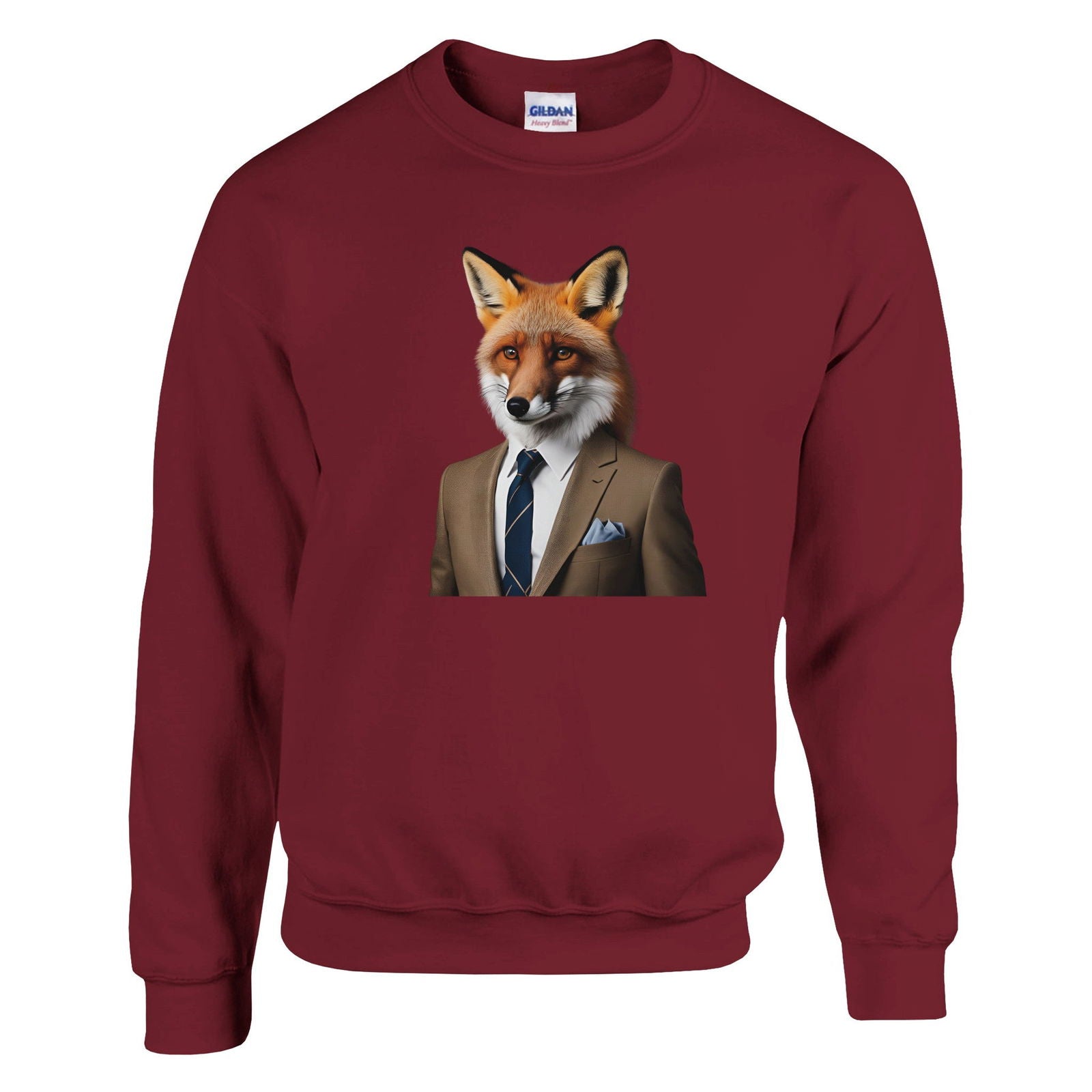 Dandy Animal Fox | Trui Unisex - Tshirt-Fabriek.nl