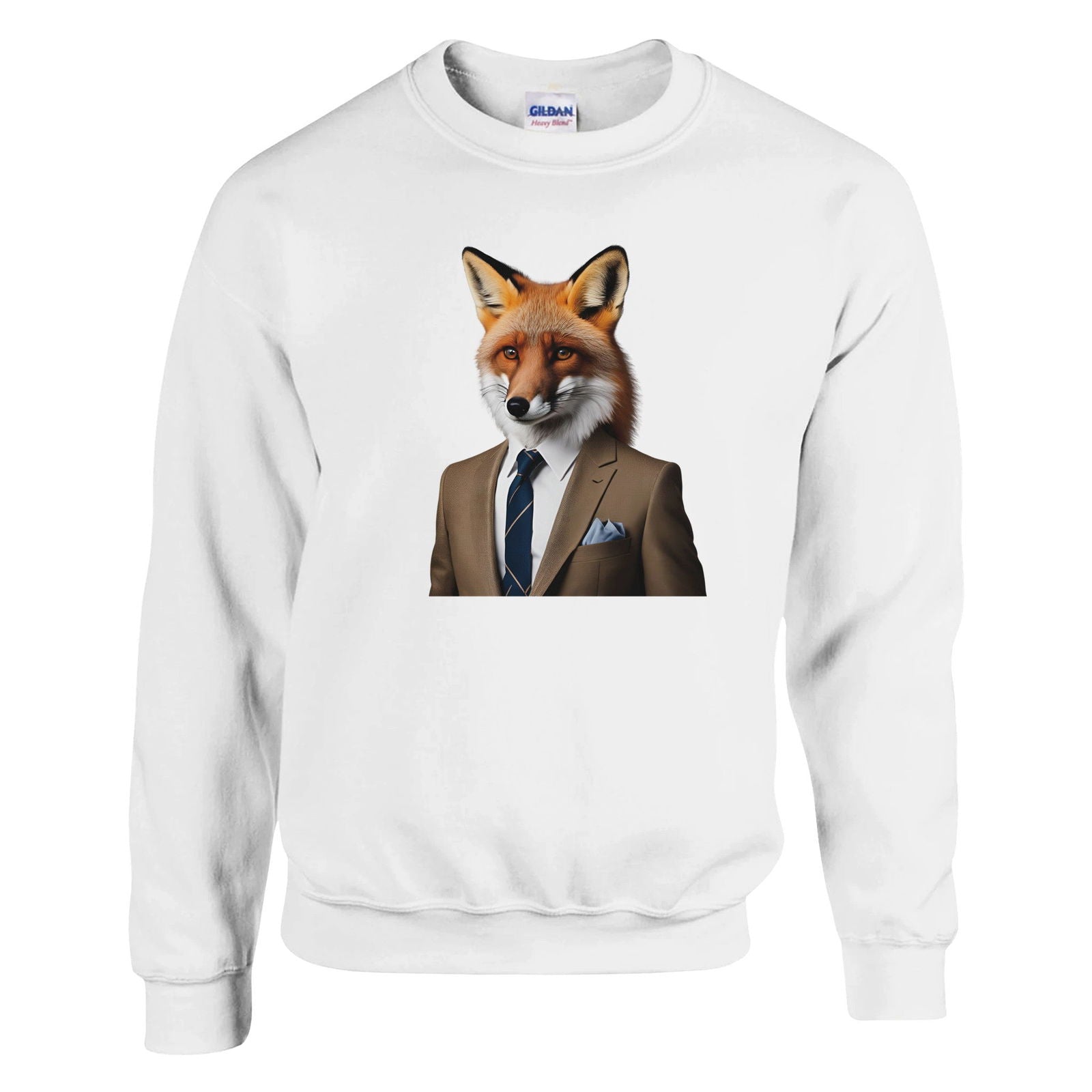 Dandy Animal Fox | Trui Unisex - Tshirt-Fabriek.nl