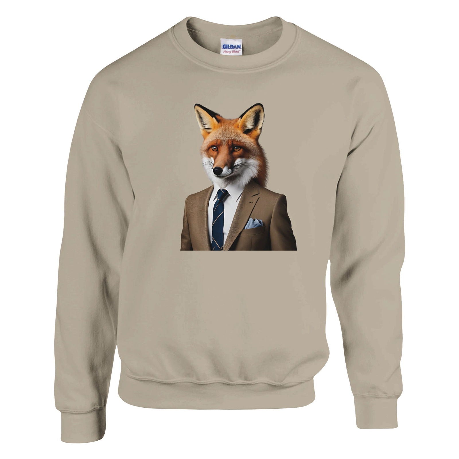 Dandy Animal Fox | Trui Unisex - Tshirt-Fabriek.nl