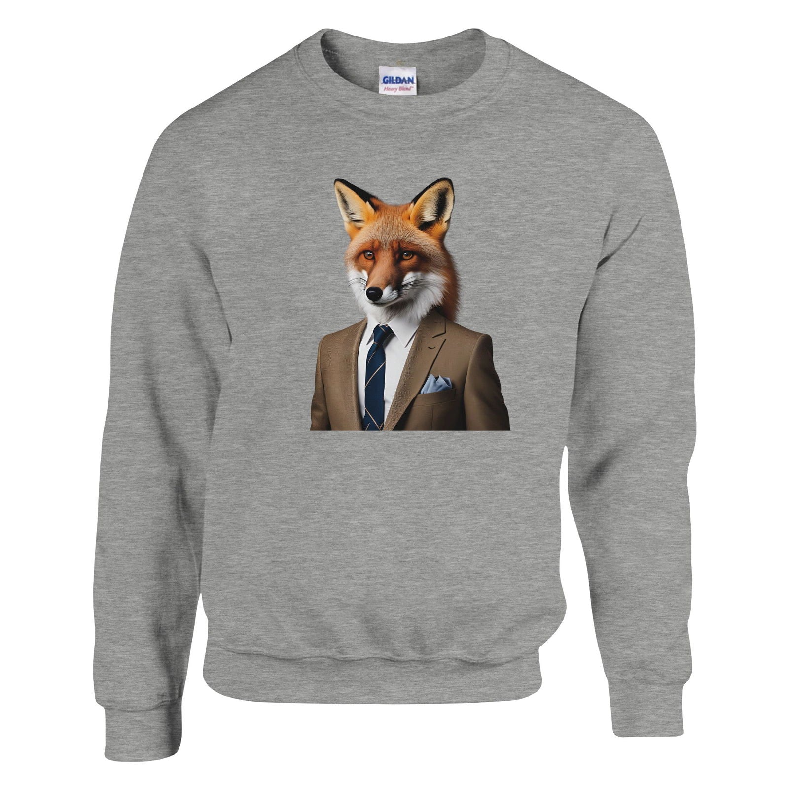 Dandy Animal Fox | Trui Unisex - Tshirt-Fabriek.nl