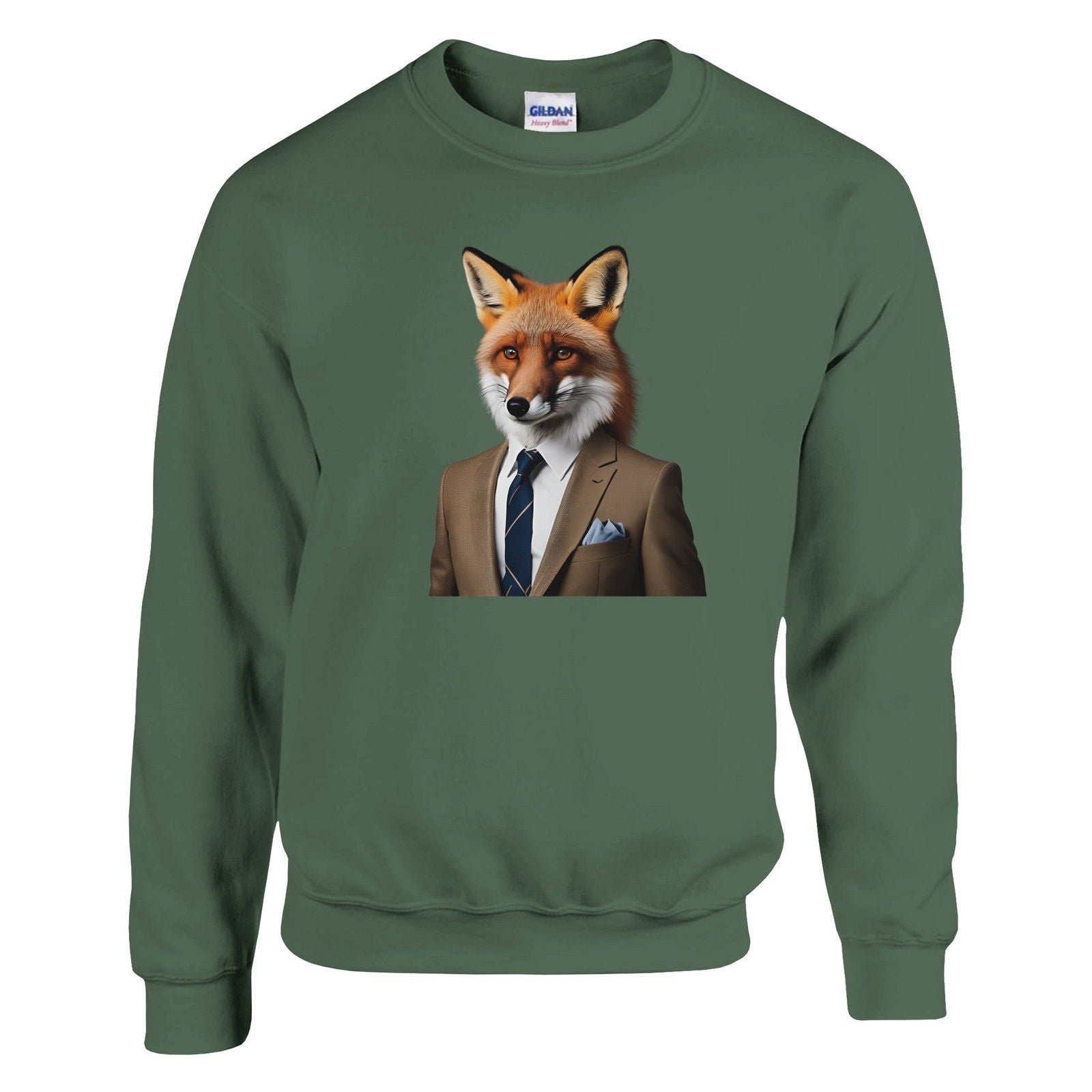 Dandy Animal Fox | Trui Unisex - Tshirt-Fabriek.nl