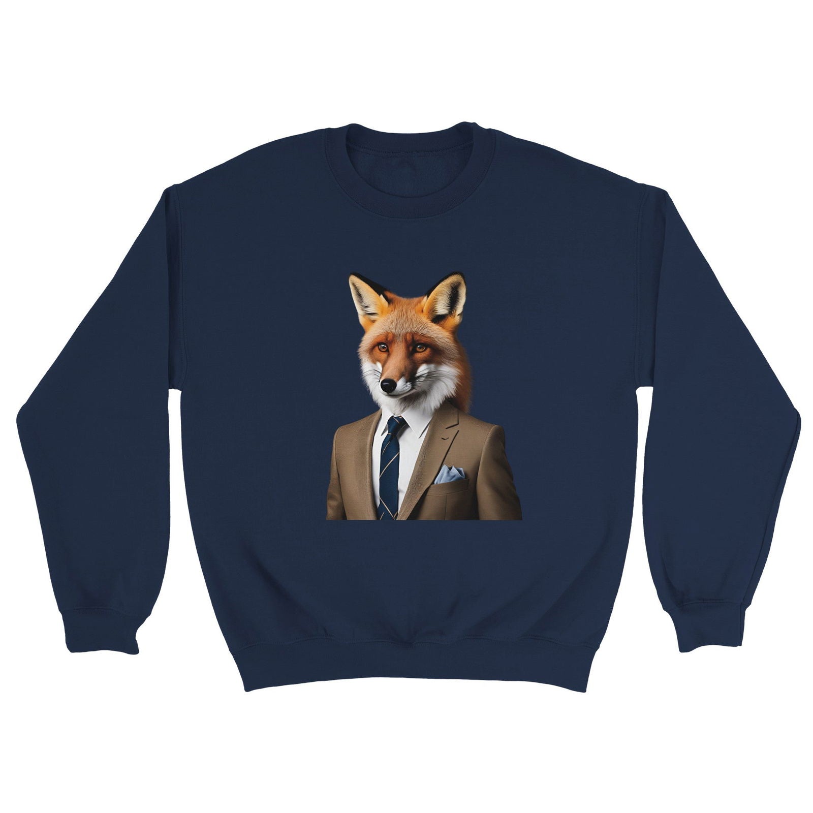 Dandy Animal Fox | Trui Unisex - Tshirt-Fabriek.nl