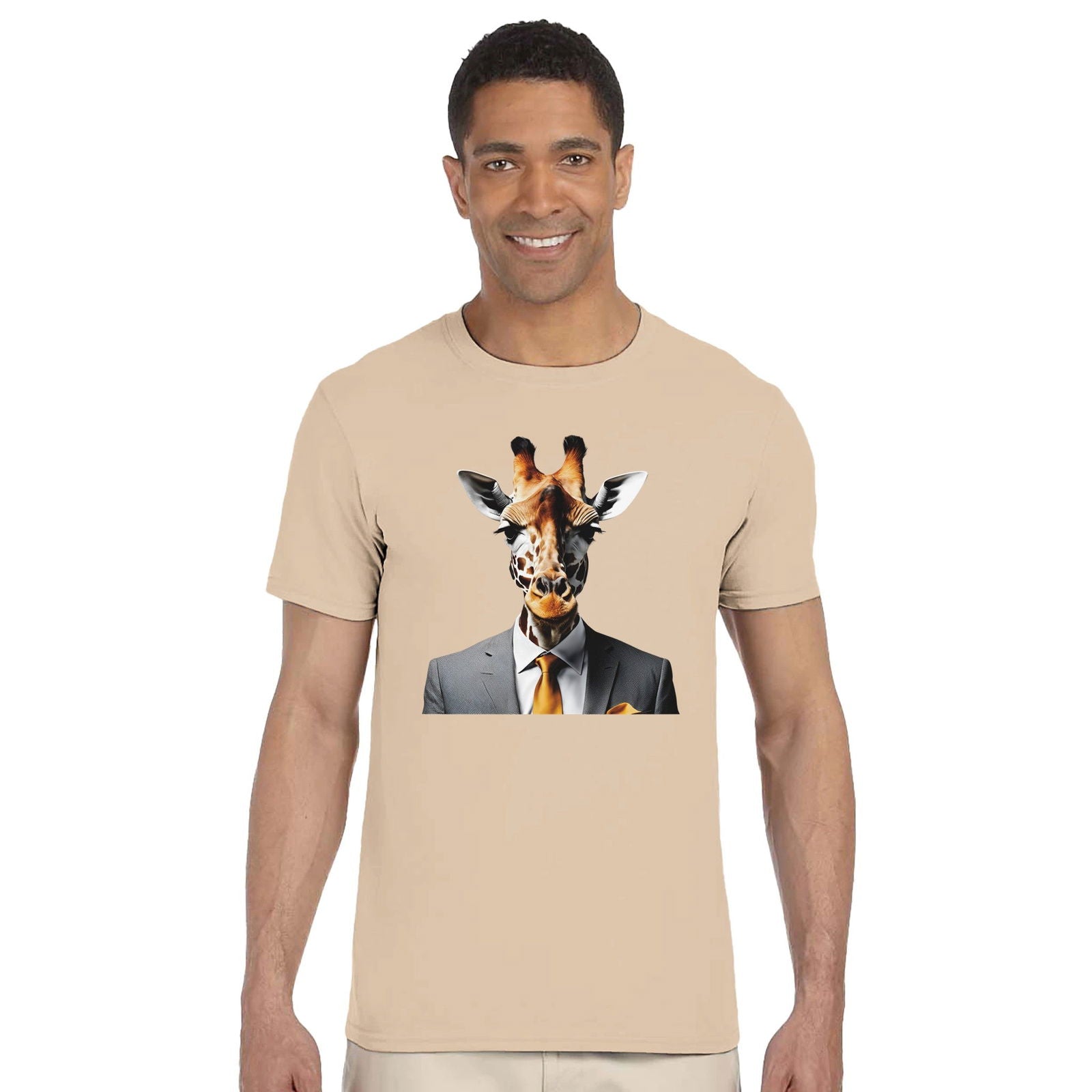 Dandy Animal Giraffe | T-shirt Unisex - Tshirt-Fabriek.nl