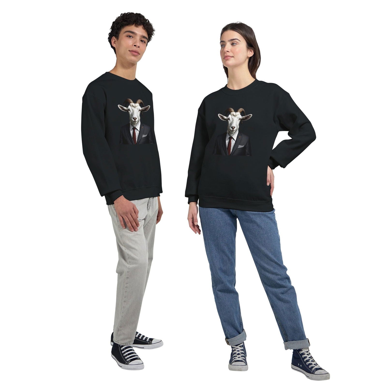 Dandy Animal Goat | Trui Unisex - Tshirt-Fabriek.nl