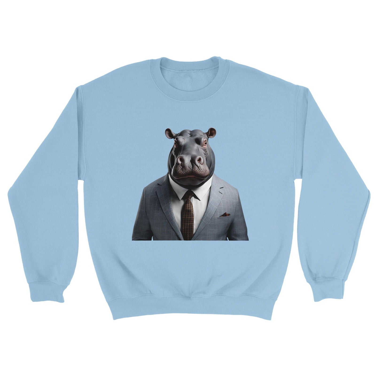 Dandy Animal Hippo | Trui Unisex - Tshirt-Fabriek.nl