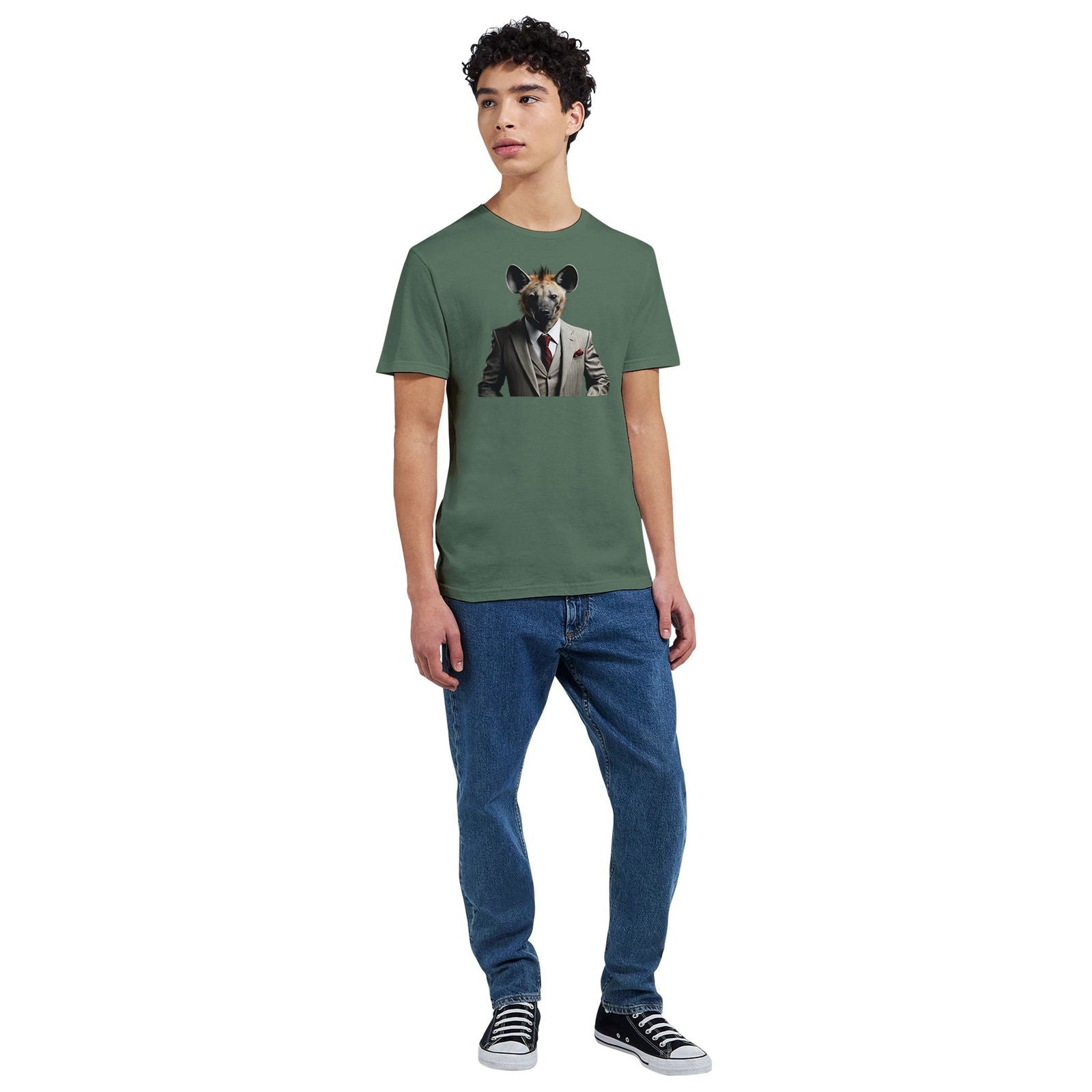 Dandy Animal Hyena | T-shirt Unisex - Tshirt-Fabriek.nl