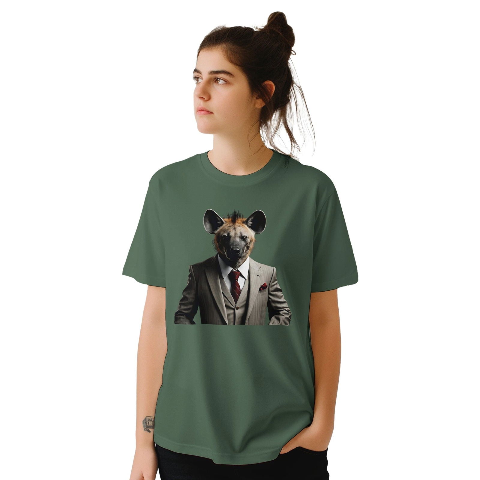 Dandy Animal Hyena | T-shirt Unisex - Tshirt-Fabriek.nl