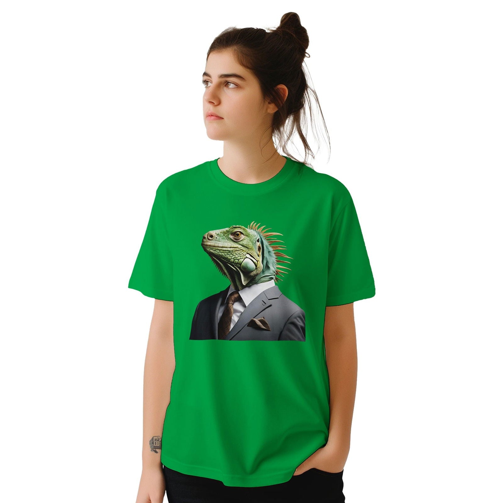 Dandy Animal Iguana | T-shirt Unisex - Tshirt-Fabriek.nl