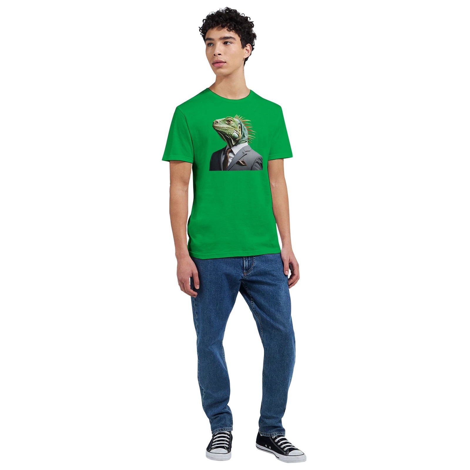 Dandy Animal Iguana | T-shirt Unisex - Tshirt-Fabriek.nl