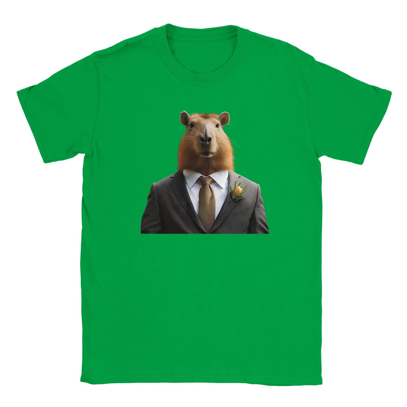 Dandy Animal Kapibara | T-shirt Unisex - Tshirt-Fabriek.nl