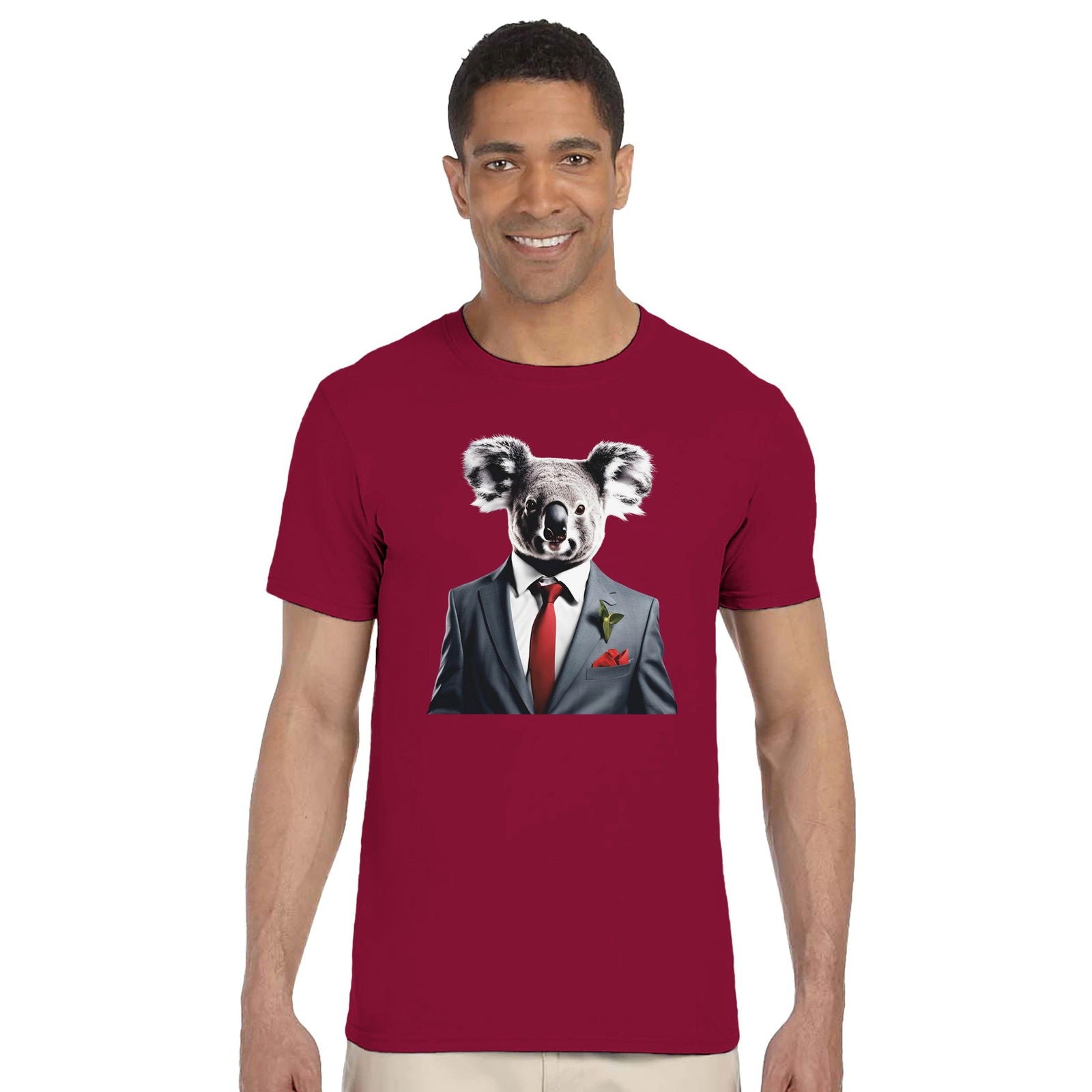 Dandy Animal Koala | T-shirt Unisex - Tshirt-Fabriek.nl