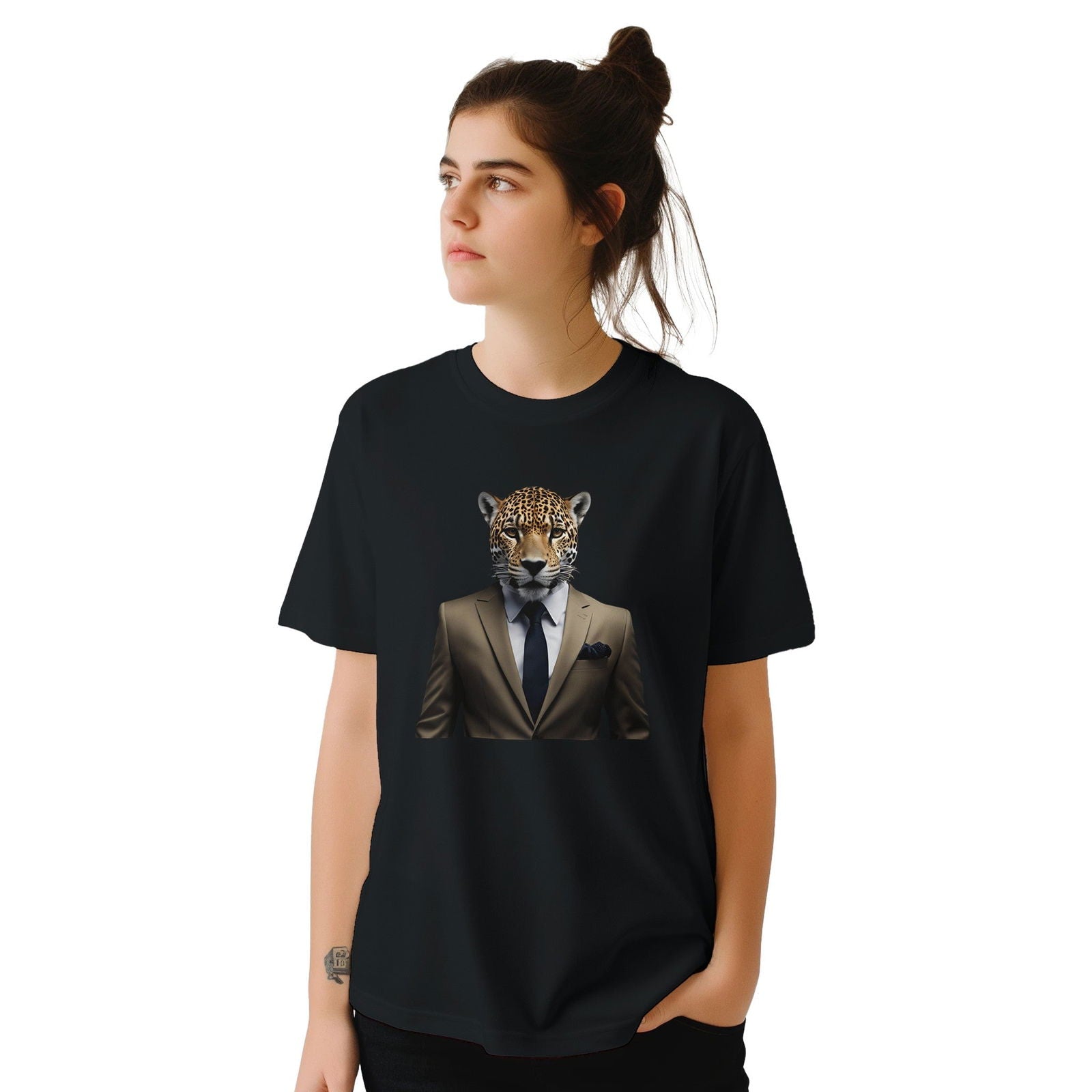 Dandy Animal Leopard | T-shirt Unisex - Tshirt-Fabriek.nl