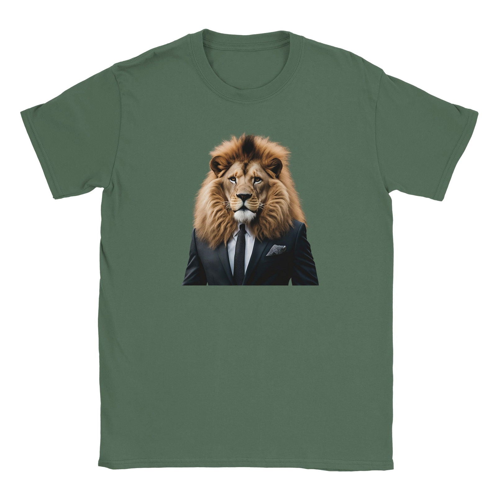 Dandy Animal Lion | T-shirt Unisex - Tshirt-Fabriek.nl